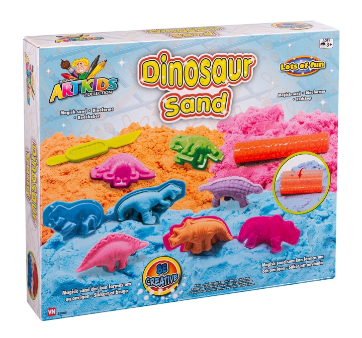 ArtKids Magic Sand - Dinosaurie (32886) i gruppen LEKSAKER, BARN- & BABYPRODUKTER / Leksaker / Leklera, leksand och tillbehör hos TP E-commerce Nordic AB (C97379)