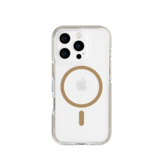 Evo Tech21 - Evo Crystal - Fodral - iPhone 16 Pro - Crystal MagSafe - Guld