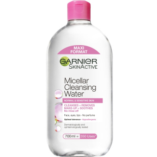 Garnier Micellärt rengöringsvatten för normal och känslig hud 700 ml