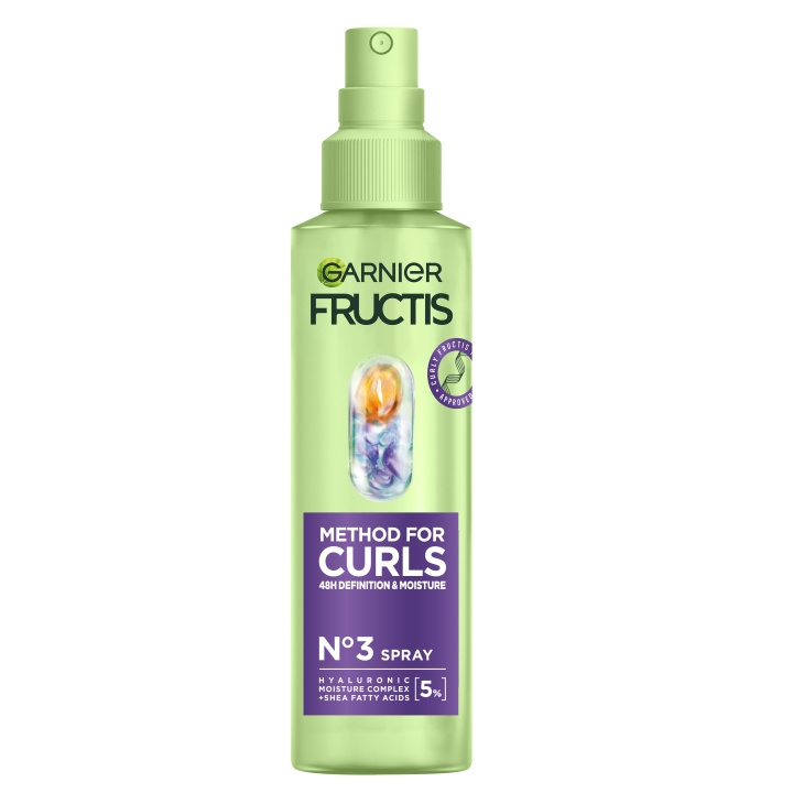 Garnier Fructis Method for Curls leave-in för lockigt hår - 150 ml i gruppen SKÖNHET & HÄLSA / Hår & Styling / Hårvårdsprodukter / Balsamspray/Leave-in hos TP E-commerce Nordic AB (C98181)