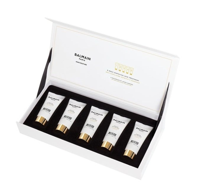 Balmain Paris 5 veckors berikande hårkur 5 x 20 ml i gruppen SKÖNHET & HÄLSA / Hår & Styling / Hårvårdsprodukter / Hårinpackning hos TP E-commerce Nordic AB (C98225)