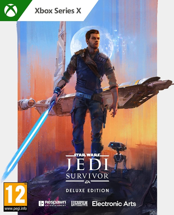 EA Star Wars Jedi Survivor (Deluxe-utgåva) i gruppen HEMELEKTRONIK / Spelkonsoler & Tillbehör / Xbox Series X/S / Spel hos TP E-commerce Nordic AB (C98611)