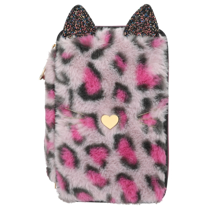 TOPModel Tredubbelt pennfodral Leo REBEL KITTY ( 0413020 ) i gruppen LEKSAKER, BARN- & BABYPRODUKTER / Leksaker / Pennfodral hos TP E-commerce Nordic AB (C99299)