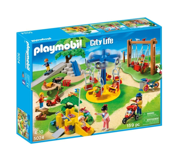 Playmobil - Stadsliv - Lekplats (5024) i gruppen LEKSAKER, BARN- & BABYPRODUKTER / Leksaker / Lekset hos TP E-commerce Nordic AB (C99382)