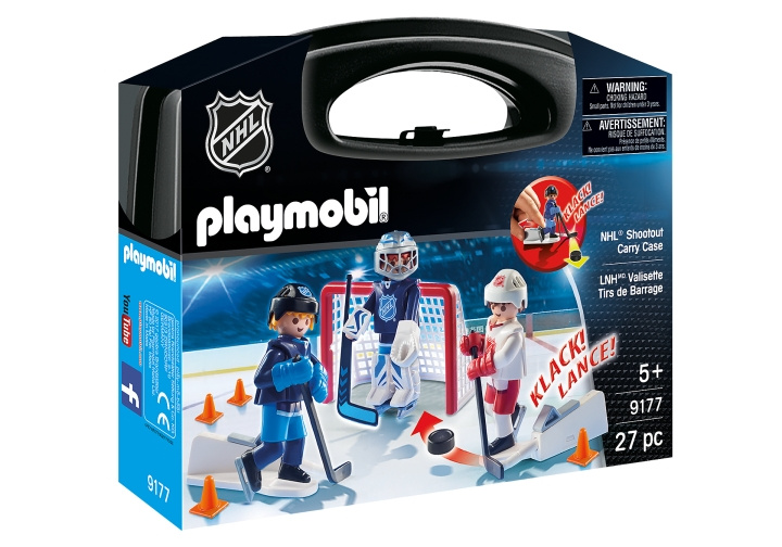 Playmobil Hockey shoot out bärväska (9177) i gruppen LEKSAKER, BARN- & BABYPRODUKTER / Leksaker / Lekset hos TP E-commerce Nordic AB (C99415)