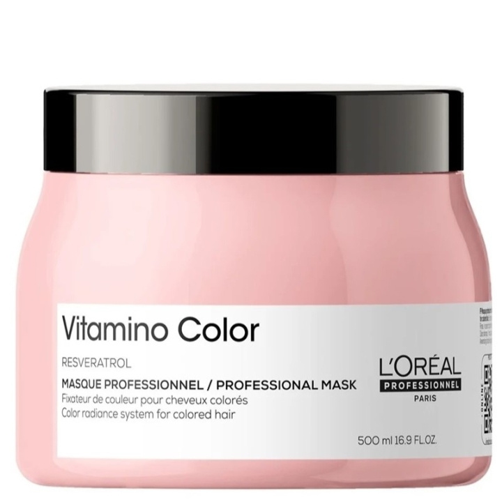 L\'Oreal Professionnel Serie Expert Vitamino Color Hair Masque 500ml i gruppen SKÖNHET & HÄLSA / Hår & Styling / Hårvårdsprodukter / Hårinpackning hos TP E-commerce Nordic AB (C99578)