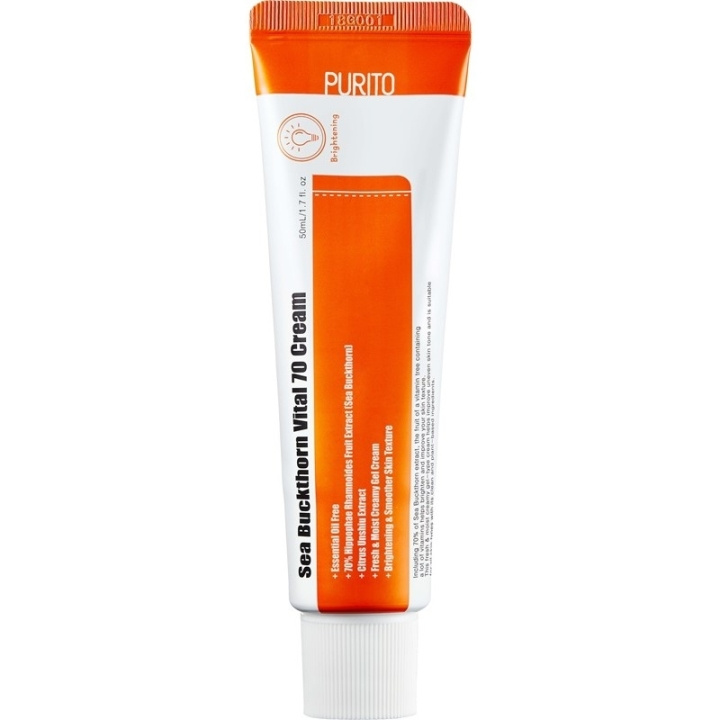 Purito Sea Buckthorn Vital 70 Cream 50ml i gruppen SKÖNHET & HÄLSA / Hudvård / Ansiktsvård / Dagkräm hos TP E-commerce Nordic AB (C99616)