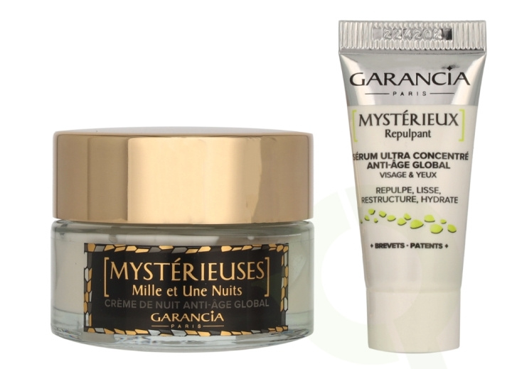 Garancia Mysterious Thousand And Ond Days Set 35 ml Anti-Aging Night Cream 30ml/Anti-Aging Serum 5ml i gruppen SKÖNHET & HÄLSA / Hudvård / Ansiktsvård / Nattkräm hos TP E-commerce Nordic AB (C99747)