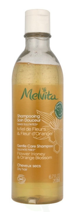 Melvita Gentle Care Shampoo 200 ml Dry Hair i gruppen SKÖNHET & HÄLSA / Hår & Styling / Hårvårdsprodukter / Schampo hos TP E-commerce Nordic AB (C99761)