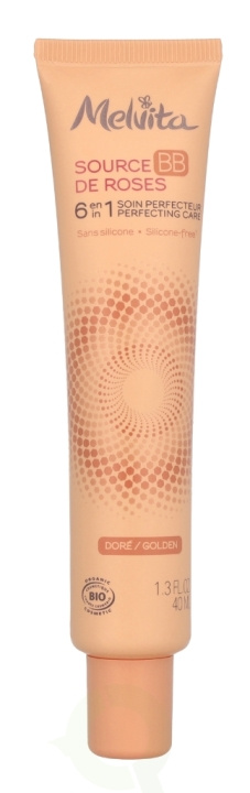 Melvita Source De Roses BB 6 in 1 Perfecting Care Cream Org. 40 ml Golden i gruppen SKÖNHET & HÄLSA / Hudvård / Ansiktsvård / Dagkräm hos TP E-commerce Nordic AB (C99764)