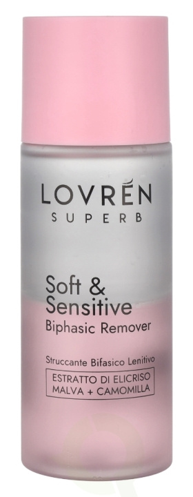 Lovren Superb Soft & Sensitive Biphasic Make-Up Remover 100 ml i gruppen SKÖNHET & HÄLSA / Makeup / Sminkborttagning hos TP E-commerce Nordic AB (C99842)