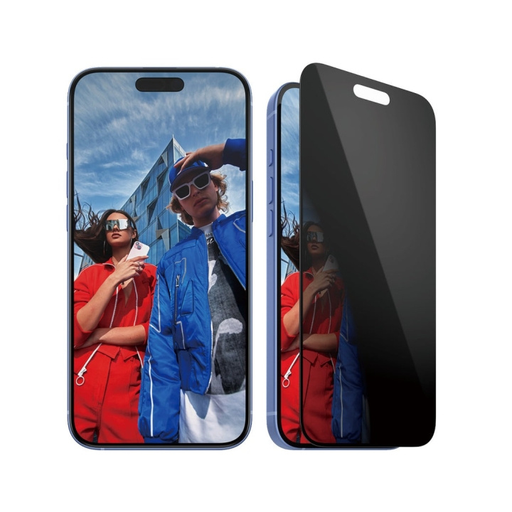 PanzerGlass Privacy skärmskydd - iPhone 16 Plus - Ultra Wide Fit i gruppen SMARTPHONE & SURFPLATTOR / Mobilskydd / Apple / iPhone 16 hos TP E-commerce Nordic AB (D00495)