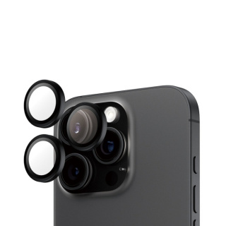 PanzerGlass Hoops linsskydd - iPhone 16 Pro/iPhone 16 Pro Max - Svart