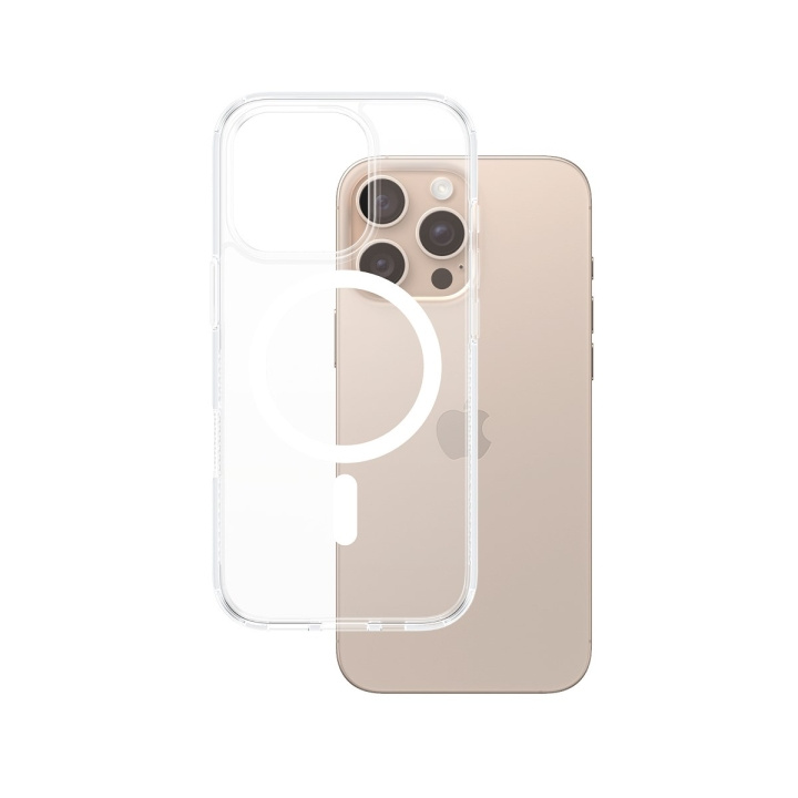 PanzerGlass HardCase MagSafe - iPhone 16 Pro Max - Vit i gruppen SMARTPHONE & SURFPLATTOR / Mobilskydd / Apple / iPhone 16 hos TP E-commerce Nordic AB (D00511)