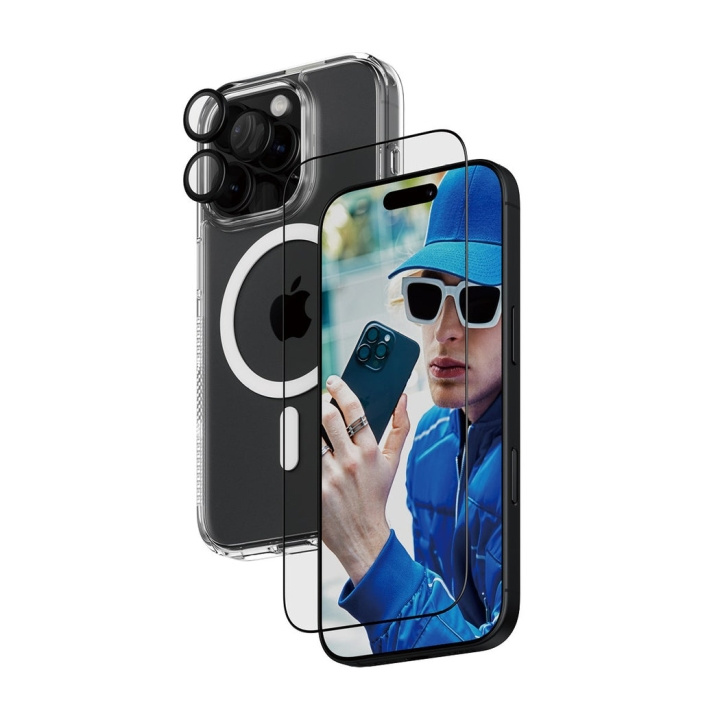PanzerGlass iPhone 16 6.3\'\' Pro 3-in-1 Protection Bundle i gruppen SMARTPHONE & SURFPLATTOR / Mobilskydd / Apple / iPhone 16 hos TP E-commerce Nordic AB (D00920)