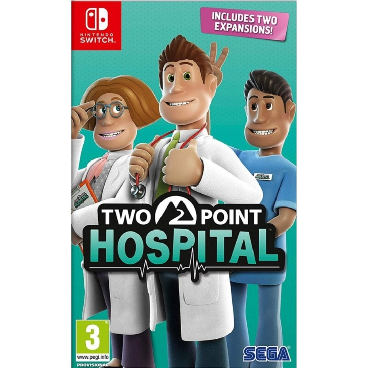 Two Point Hospital (Switch) i gruppen HEMELEKTRONIK / Spelkonsoler & Tillbehör / Nintendo Switch / Spel hos TP E-commerce Nordic AB (D00949)