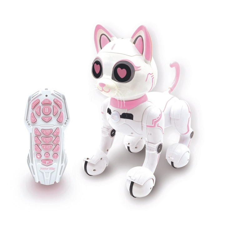 Lexibook Power Kitty - Min smarta robotkattunge (KITTY01) i gruppen LEKSAKER, BARN- & BABYPRODUKTER / Radiostyrt / Övrigt radiostyrt hos TP E-commerce Nordic AB (D01082)