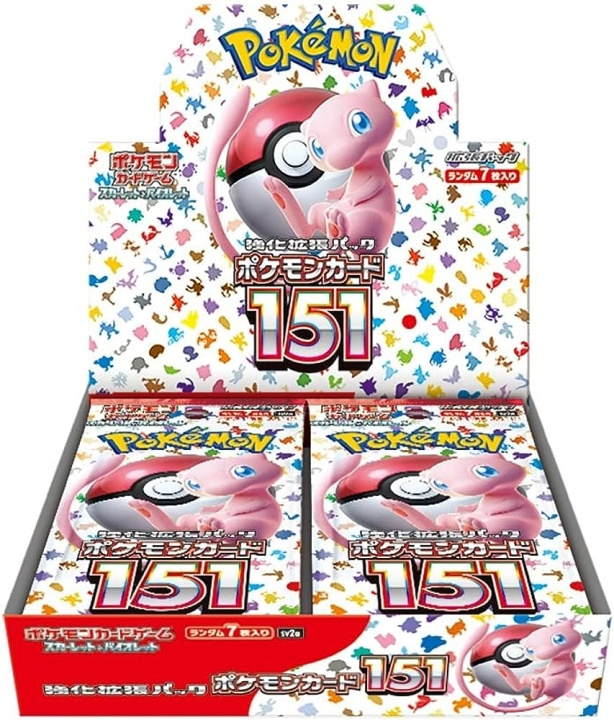 Pokémon Scarlet & Violet - Pokemon 151 Booster Box i gruppen LEKSAKER, BARN- & BABYPRODUKTER / Spel / Kortspel hos TP E-commerce Nordic AB (D01086)