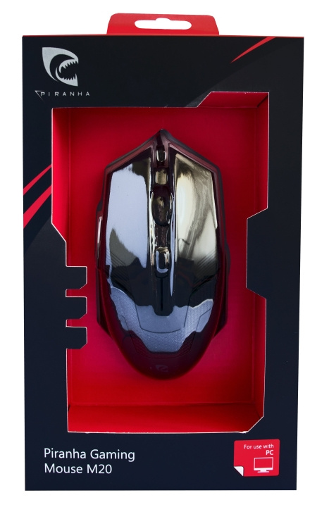Piranha Gaming Mouse M20 i gruppen DATORER & KRINGUTRUSTNING / Möss & Tangentbord / Möss / Gaming hos TP E-commerce Nordic AB (D01183)