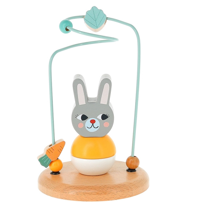 Vilac Rabbit Thread Maze by Michelle Carlslund - (8568Y) i gruppen LEKSAKER, BARN- & BABYPRODUKTER / Babyleksaker / Aktivitetsleksaker hos TP E-commerce Nordic AB (D01472)