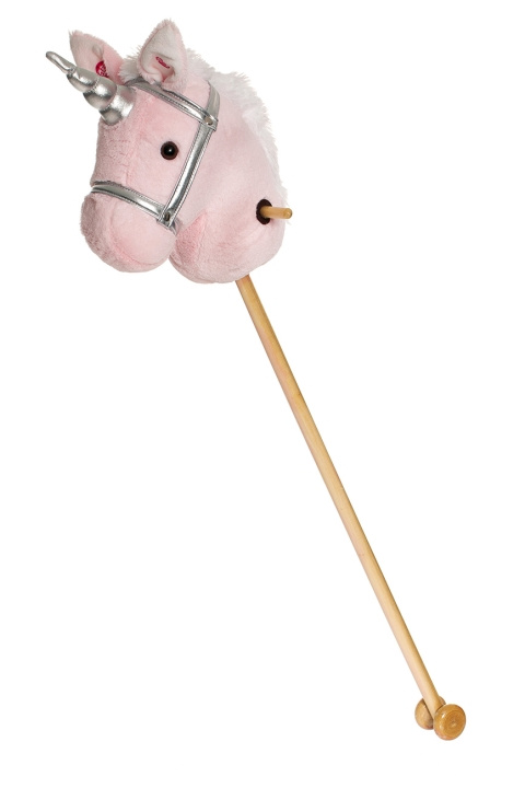 Teddykompaniet Teddykompagniet - Unicorn on stick, Pink (TK12599) | LEKSAKER, BARN- & BABYPRODUKTER - Babyleksaker - Gosedjur | GameStuff