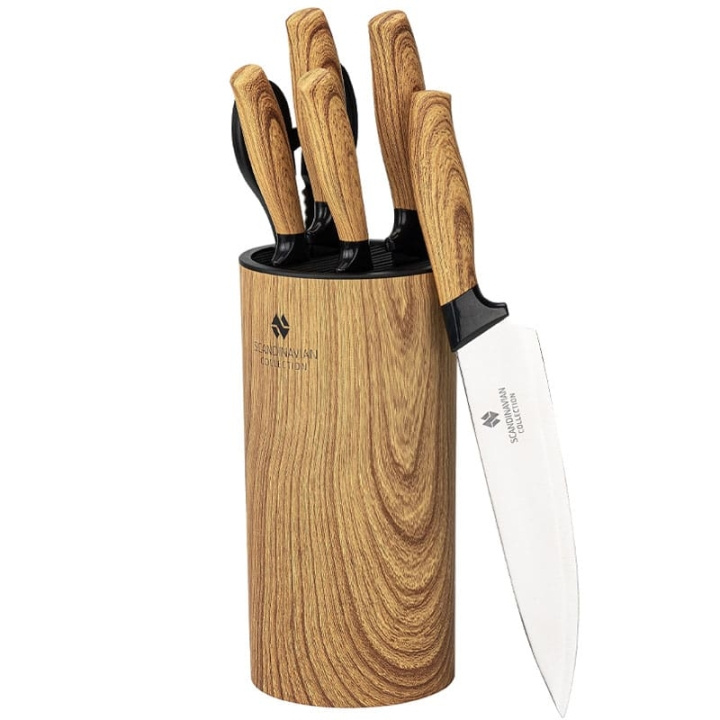 Scandinavian Collection 7-pack knivset i gruppen HEM, HUSHÅLL & TRÄDGÅRD / Köksredskap / Köksknivar & Knivslipar hos TP E-commerce Nordic AB (D01817)