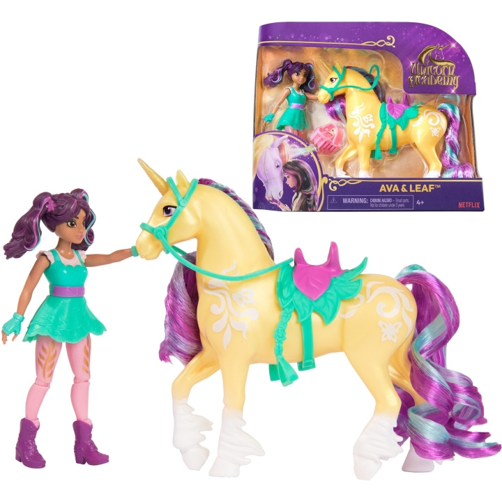 Unicorn Academy Doll & Unicorn - Ava & Leaf (6069631) | LEKSAKER, BARN- & BABYPRODUKTER - Leksaker - Dockor & Tillbehör | GameStuff