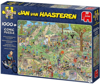 Jan van Haasteren WC cykel kors, 1000 bitars pussel (JUM9174)
