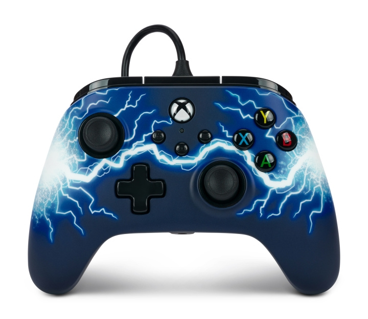 PowerA Advantage trådbunden handkontroll - Xbox Series X/S - Arc Lightning i gruppen HEMELEKTRONIK / Spelkonsoler & Tillbehör / Xbox Series X/S / Tillbehör hos TP E-commerce Nordic AB (D02076)