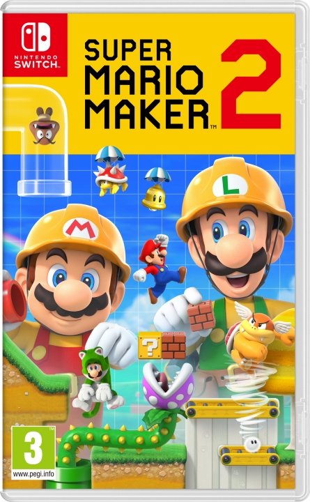 Super Mario Maker 2 (UK, SE, DK, FI) (Switch) i gruppen HEMELEKTRONIK / Spelkonsoler & Tillbehör / Nintendo Switch / Spel hos TP E-commerce Nordic AB (D02121)