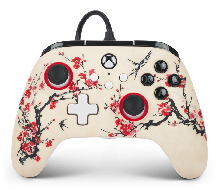 PowerA Förbättrad kabelansluten handkontroll - Warrior\'s Nirvana (Xbox X/S) i gruppen HEMELEKTRONIK / Spelkonsoler & Tillbehör / Xbox Series X/S / Tillbehör hos TP E-commerce Nordic AB (D02264)
