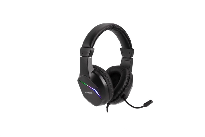 Maxx Tech MX40 LED multiplattformsheadset för spel i gruppen DATORER & KRINGUTRUSTNING / Gaming / Headset hos TP E-commerce Nordic AB (D02504)