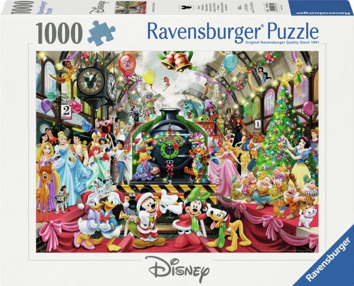 Ravensburger Pussel All Aboard For Christmas, 1000 bitar (12001237) i gruppen SPORT, FRITID & HOBBY / Hobby / Pussel hos TP E-commerce Nordic AB (D02510)