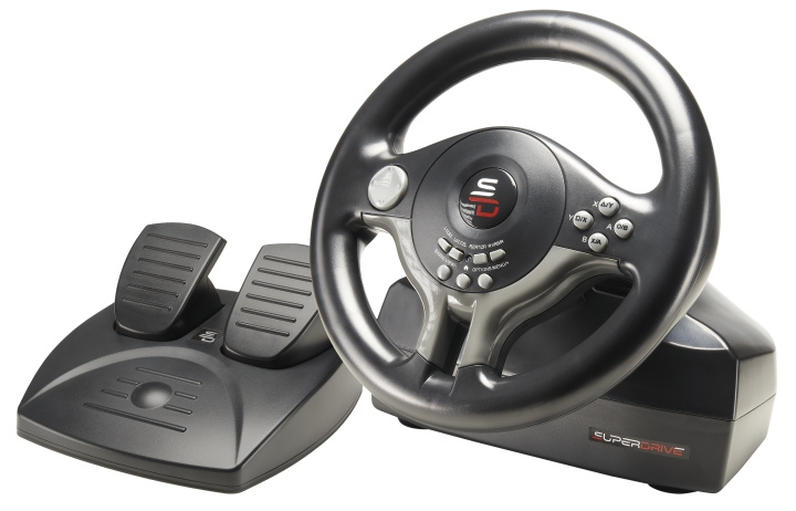 SuBsonic Superdrive SV 250 - PS4/PS3/Xbox One, X/S / Switch / PC i gruppen HEMELEKTRONIK / Spelkonsoler & Tillbehör / Sony PlayStation 4 / Tillbehör hos TP E-commerce Nordic AB (D02550)