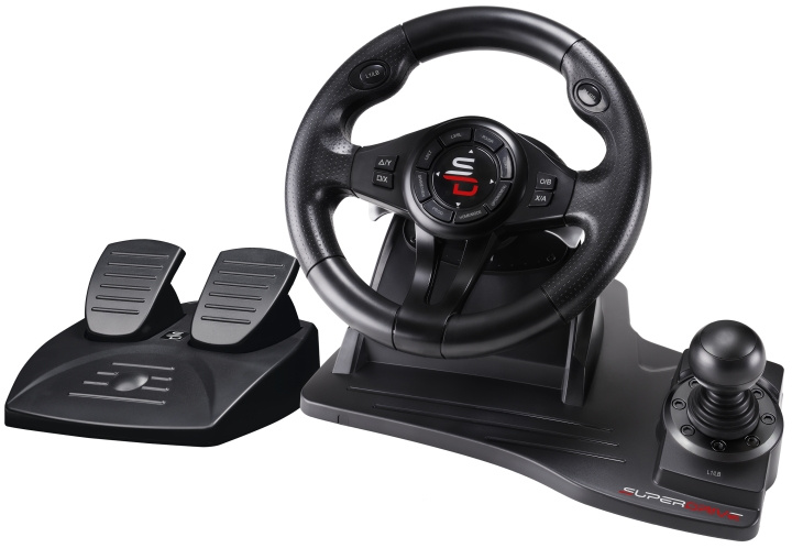 SuBsonic Superdrive GS 550 - PS4/PS3/Xbox One, X/S / Switch / PC i gruppen HEMELEKTRONIK / Spelkonsoler & Tillbehör / Sony PlayStation 4 / Tillbehör hos TP E-commerce Nordic AB (D02552)