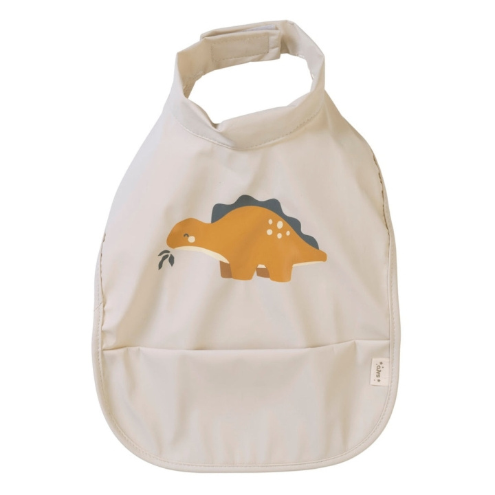 SARO Baby Waterproof Bib - Sand (SAO16561) i gruppen LEKSAKER, BARN- & BABYPRODUKTER / Äta & Dricka / Haklappar hos TP E-commerce Nordic AB (D02600)