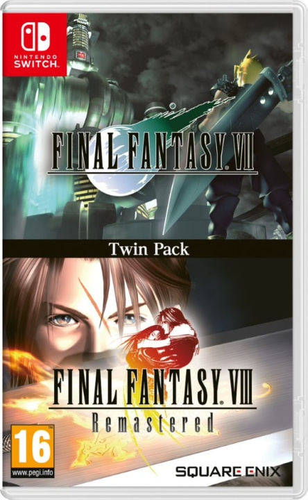 Final Fantasy VII & Final Fantasy VIII Remastered Twin Pack (Switch) i gruppen HEMELEKTRONIK / Spelkonsoler & Tillbehör / Nintendo Switch / Spel hos TP E-commerce Nordic AB (D02643)