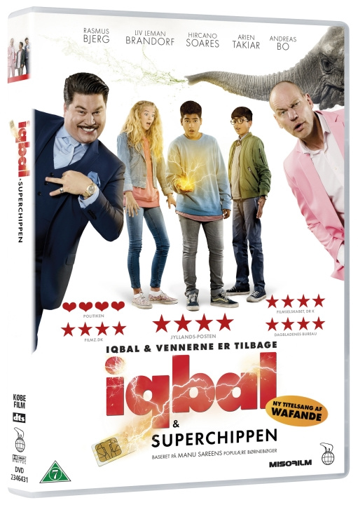 Iqbal Og Superchippen - DVD i gruppen HEMELEKTRONIK / Ljud & Bild / TV & Tillbehör / Filmer / DVD hos TP E-commerce Nordic AB (D03714)