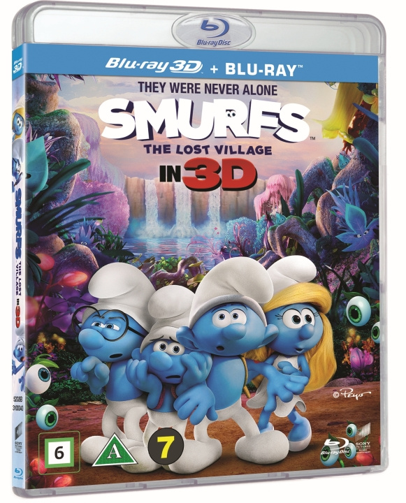 Smølferne – Den hemmelige landsby (3D Blu-ray + Blu-ray) i gruppen HEMELEKTRONIK / Ljud & Bild / TV & Tillbehör / Filmer / Blu-ray hos TP E-commerce Nordic AB (D03718)