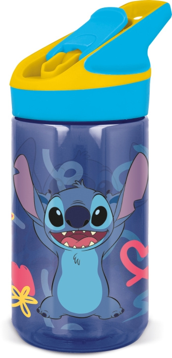 Disney Stor - Tritan Premium Vattenflaska 480ml - Stitch (75096) i gruppen LEKSAKER, BARN- & BABYPRODUKTER / Äta & Dricka / Flaskor & Barnmuggar hos TP E-commerce Nordic AB (D04024)