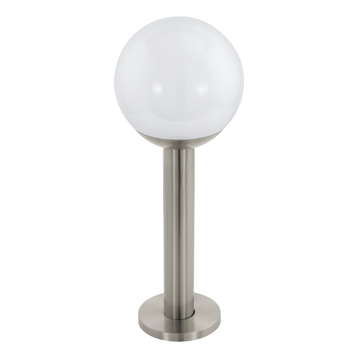 Eglo Nisia-Z utomhusbelysning i rostfritt stål och vitt H52,5 - RGB + TW - Zigbee, Bluetooth i gruppen HEM, HUSHÅLL & TRÄDGÅRD / El & Belysning / Utomhusbelysning / Trädgårdsbelysning hos TP E-commerce Nordic AB (D04036)