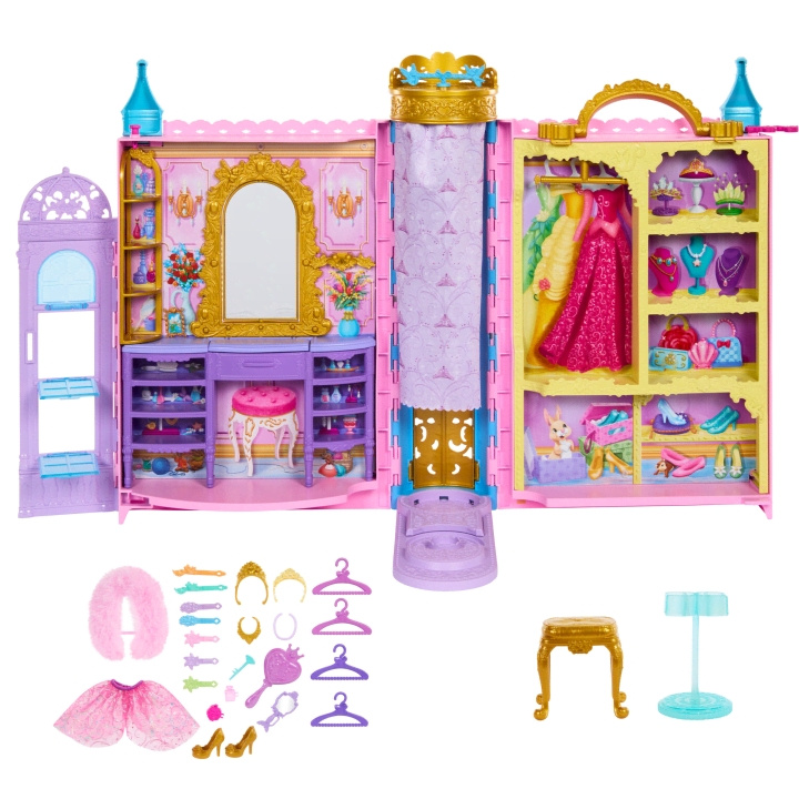 Disney Prinsessan - Redo för bollen - garderob (HXC20) i gruppen LEKSAKER, BARN- & BABYPRODUKTER / Leksaker / Lekset hos TP E-commerce Nordic AB (D04067)