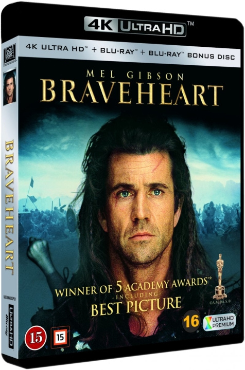 Braveheart i gruppen HEMELEKTRONIK / Ljud & Bild / TV & Tillbehör / Filmer / Blu-ray hos TP E-commerce Nordic AB (D04656)