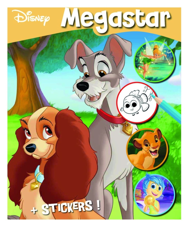 Disney Megastar Målarbok - Filmstart i gruppen LEKSAKER, BARN- & BABYPRODUKTER / Leksaker / Pyssel hos TP E-commerce Nordic AB (D04667)