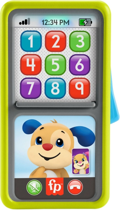 Fisher-Price Spädbarn - Laugh & Learn - 2-i-1 Slide to Learn Smartphone (HNL41) i gruppen LEKSAKER, BARN- & BABYPRODUKTER / Babyleksaker / Aktivitetsleksaker hos TP E-commerce Nordic AB (D04764)