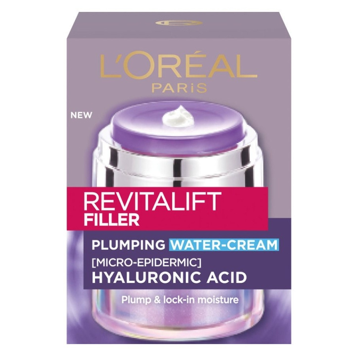 L\'Oréal Paris Revitalift Filler Replumpling Water Cream 50 ml i gruppen SKÖNHET & HÄLSA / Hudvård / Ansiktsvård / Dagkräm hos TP E-commerce Nordic AB (D05030)
