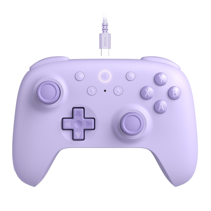 8Bitdo Ultimate 2C trådbunden pad lila i gruppen DATORER & KRINGUTRUSTNING / Gaming / Gamepad hos TP E-commerce Nordic AB (D05115)