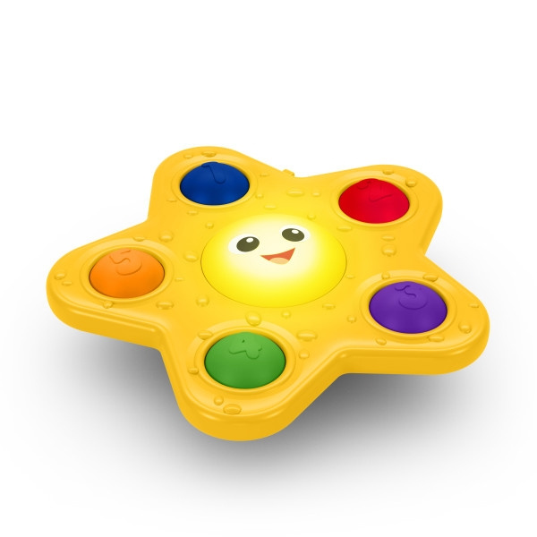 Baby Einstein Aktivitetsleksak, Pop & Glow Sjöstjärna™ - (BE-16708) i gruppen LEKSAKER, BARN- & BABYPRODUKTER / Babyleksaker / Aktivitetsleksaker hos TP E-commerce Nordic AB (D05128)
