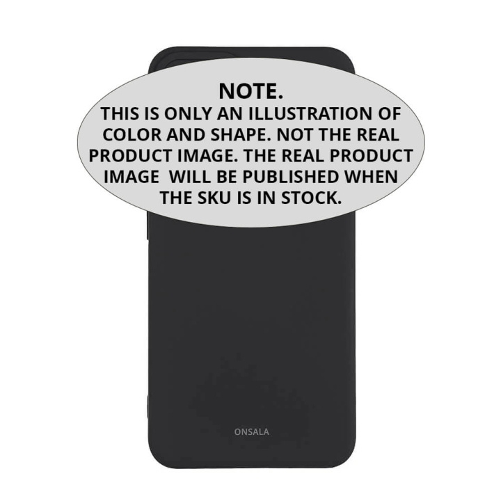 Onsala Back Silicone Touch Recycled Samsung A56 5G Black i gruppen SMARTPHONE & SURFPLATTOR / Mobilskydd / Samsung hos TP E-commerce Nordic AB (D05356)