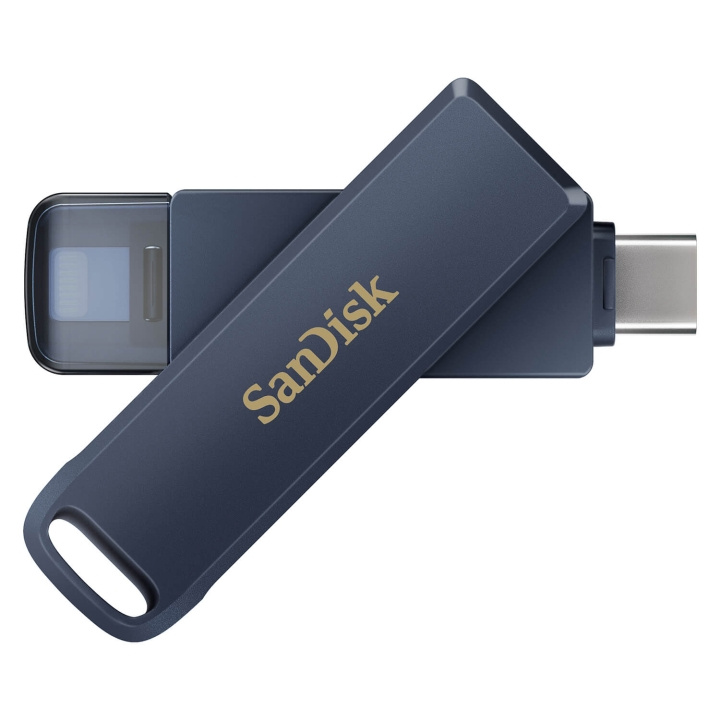 SanDisk USB iXpand Phone Drive 256B i gruppen HEMELEKTRONIK / Lagringsmedia / USB-minnen / USB-C hos TP E-commerce Nordic AB (D05379)